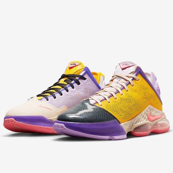 Nike Other - NIKE LEBRON 19 LOW "Mismatch" MEN'S Size 12 BASKETBALL SHOES DO9829-500